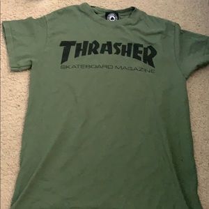 green thrasher shirt